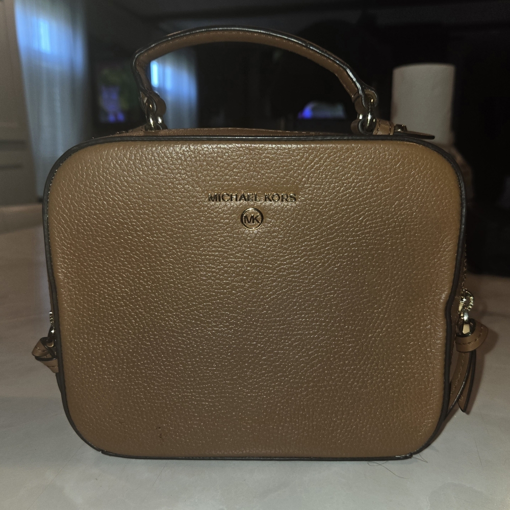 Michael Kors Tan Leather Handbag